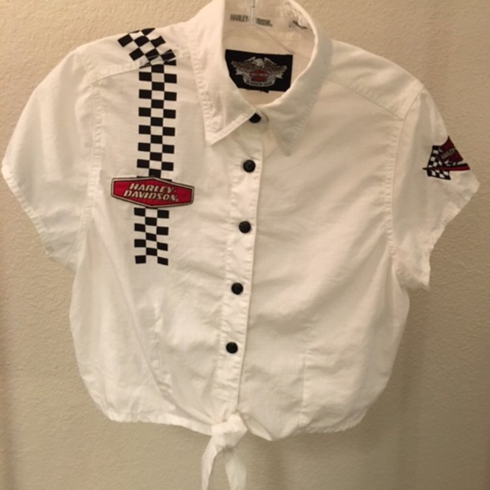 Harley-Davidson Tie Front Shirt